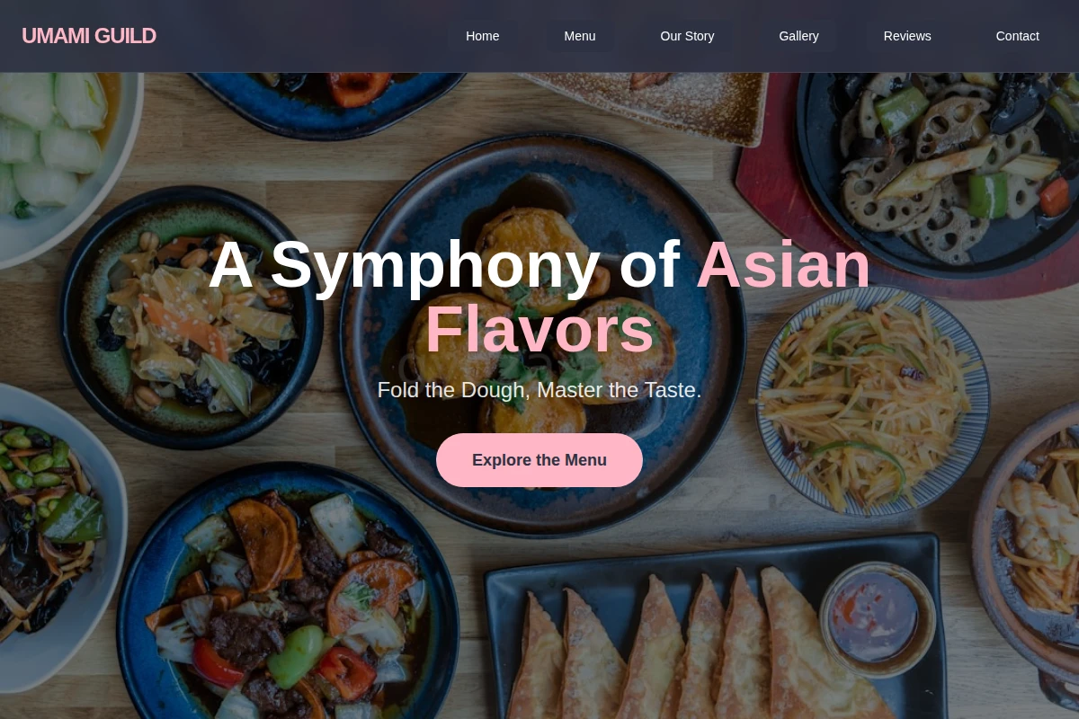 Juicy Asian Fusion Food
