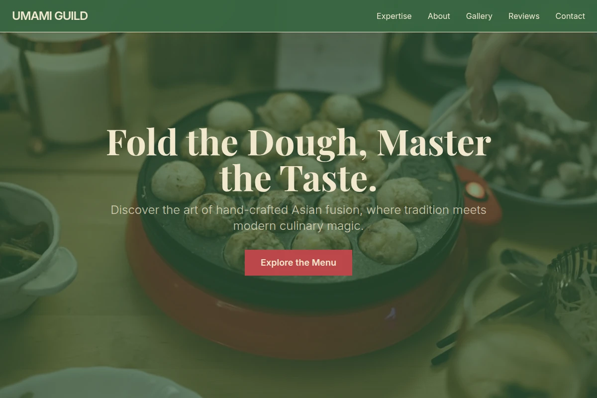 Recipe Asian Fusion Food