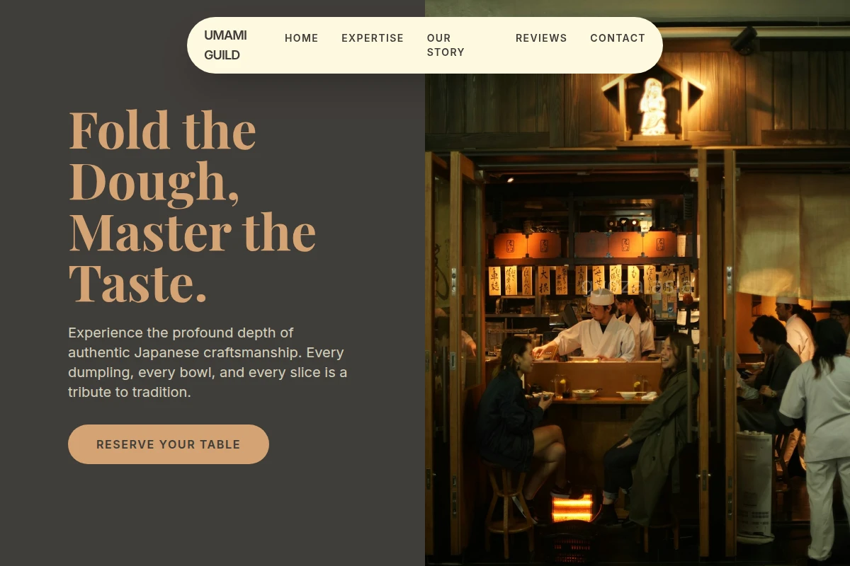 Taste Japanese Food