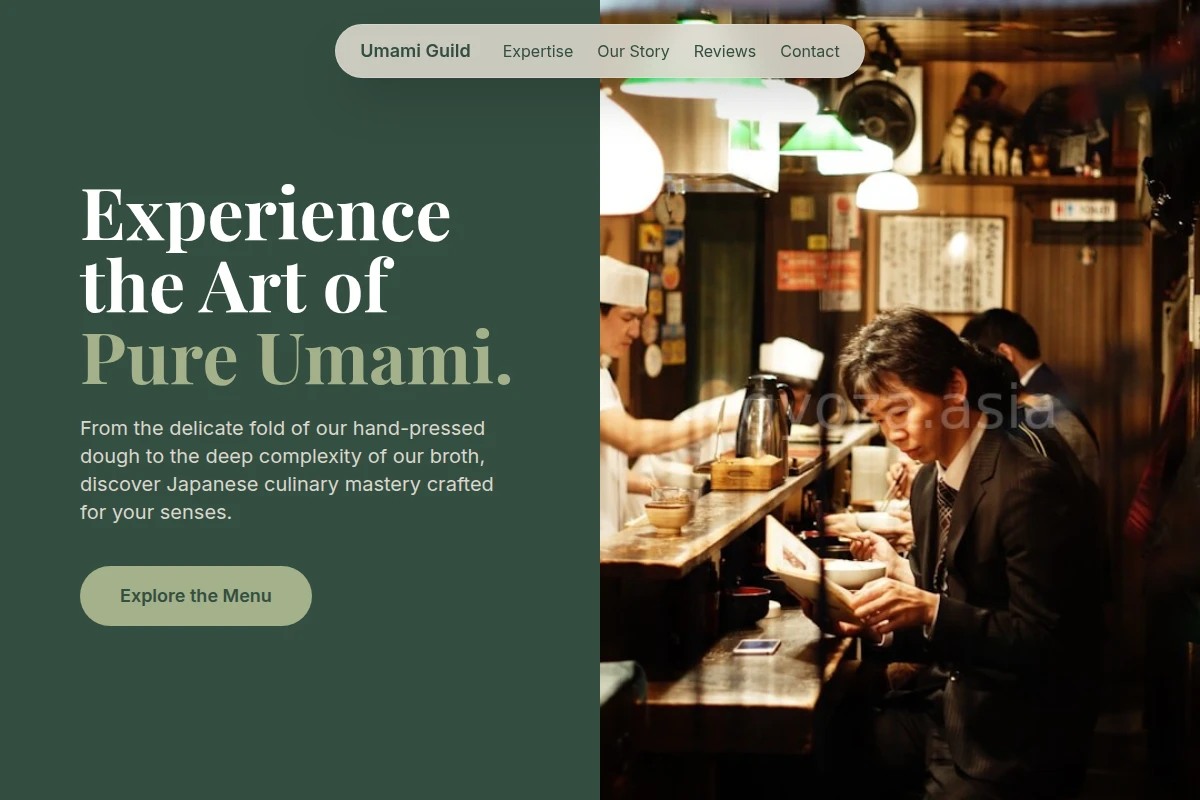 Taste Japanese Food
